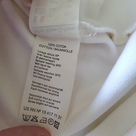 Saint James Made In France Ivory Blouse with Pockets - Picture 11 of 15